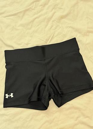 Чорні спортивні шорти under armour