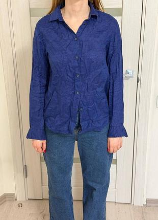 Льняна сорочка uniqlo