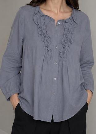 Блуза сорочка zara, розмір l-xl