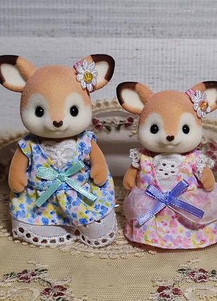 Sylvanian families олени, мама и дочь