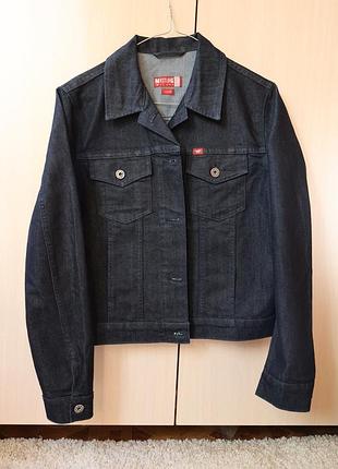 Джинсова куртка бренду mustang jeans, розмір s-m