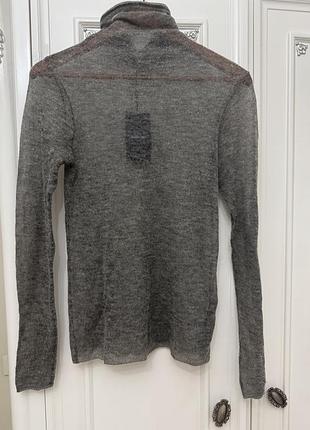 Тонкий свитер massimo dutti шерсть