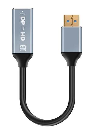 Дноспрямований відеоадаптер-перехідник linq з displayport на hdmi