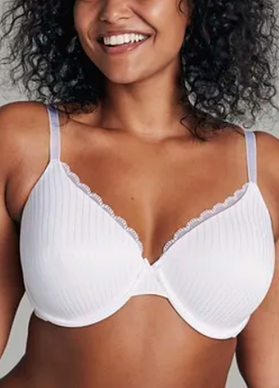 95d 90e гладкий формованный бюстгальтер айвори t-shirt bra полная чашка