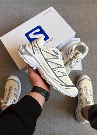 Xt-6 s-lab soft ground beige white gray