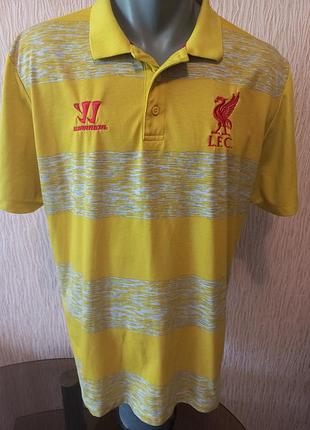Футболка поло warrior liverpool 2014/2015 (размер l/xl)