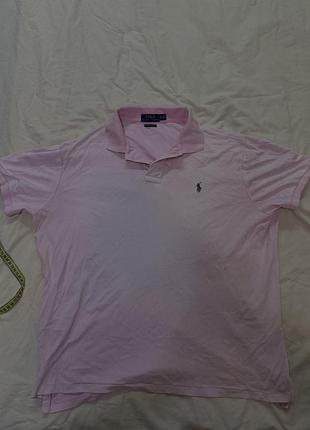 Рожева футболка polo ralph lauren