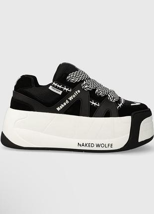 Жіночі шкіряні кросівки naked wolfe