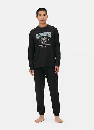 Чоловічий лонгслів primark manhattan ny розмір л