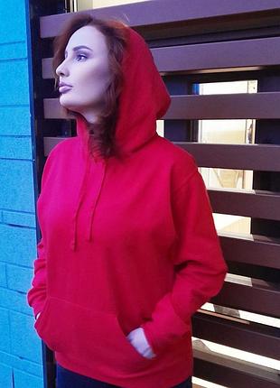 Худи толстовка красная 2xl