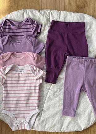 Комплект набор боди и штанишки hanes