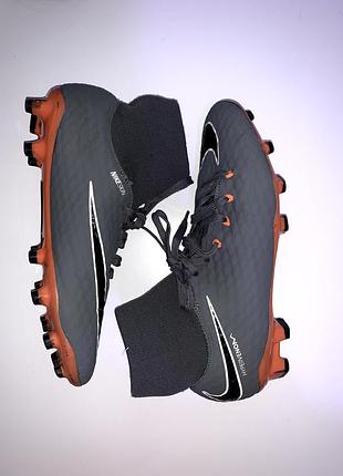 Бутси футбольні унісекс nike phantom 3 academy df fg ah7268-081 40 розір 25 см