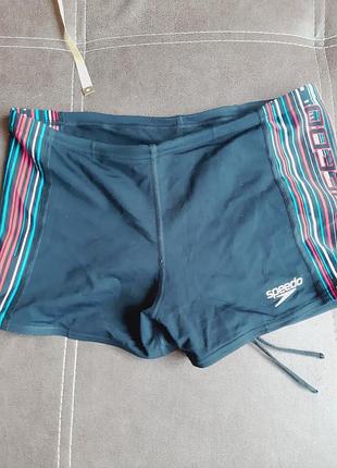 Подростковые плавки боксеры speedo