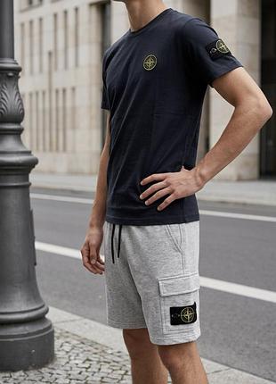 Стильные шорты для мальчиков stone island стоник-тон исланд