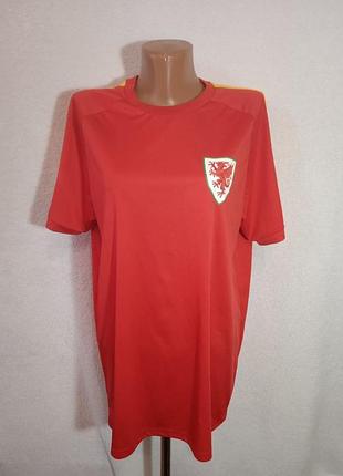 Класична червона футболка wales football t- shirts