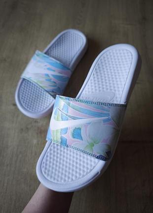Крутые женские шлепанцы  nike, оригинал, р.38.