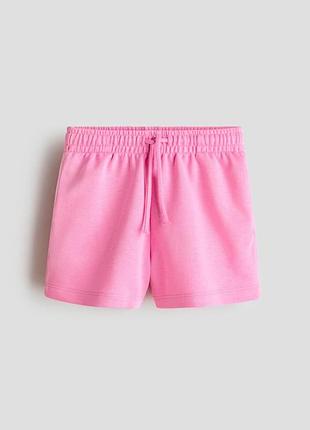 Яскраво-рожеві шорти h&m для дівчинки