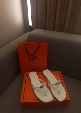 Hermes miss sandal ермес сандалі шльопанці