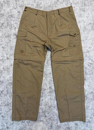 Карго штани трансформери fjallraven ruaha zip-off trousers (оригінал)