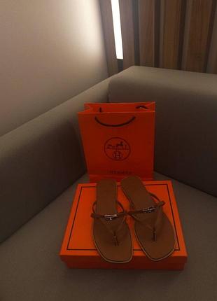 Hermes miss sandal шльопанці сандалі