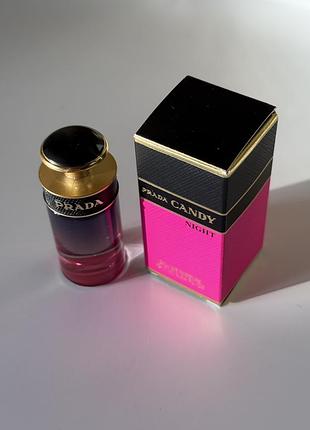 Prada candy night prada для жінок мініатюра 7мл