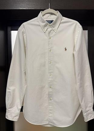 Сорочка з щільної бавовни polo ralph lauren, оригінал