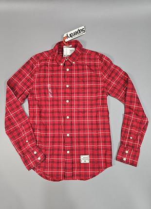 Чоловіча червона сорочка superdry