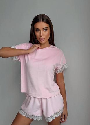 🧸піжамка з мереживом🧸