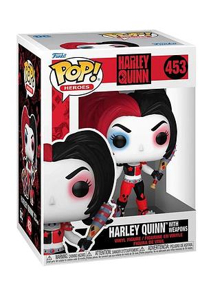 Ігрова фігурка funko pop! серії "гарлі квінн" - гарлі квінн зі зброєю
