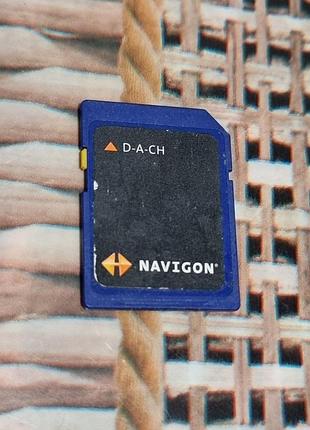 Картка пам'яті 1 гб navigon japan 5.53/13.9 sd-навігон японія