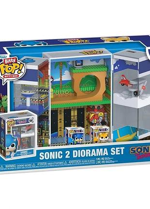 Ігровий набір bitty pop! boxes серії "сонік" - їжак сонік