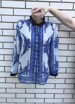 Очень красивая,прозрачная блузка,рубаха в цветочный принт,этно topshop5 фото