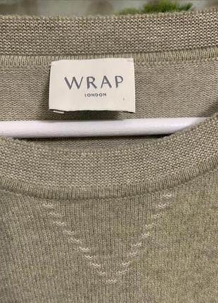 Свитер wrap кашемир/котон 2