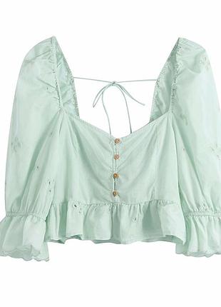 Блуза вкорочена zara
