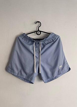 Nike blue swim men’s shorts original чоловічі пляжні шорти найк оригінал