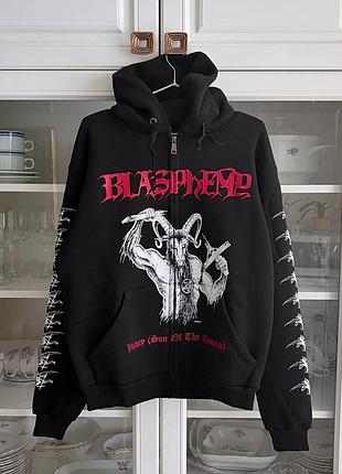 Нова кофта на блискавці blasphemy - victory (son of the damned)