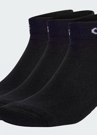 Шкарпетки adidas c lin ankle 3p чорний уні m (40 - 42)