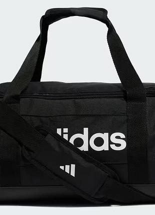 Сумка adidas linear duffel 24l чорний 20х45х23 см (je8343)