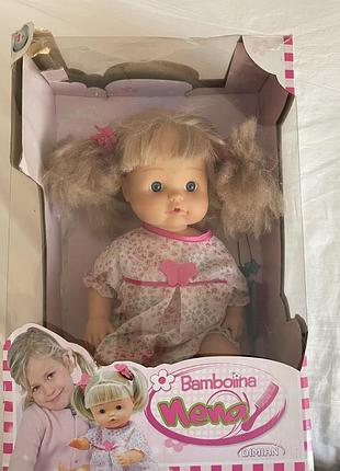 Інтерактивна лялька bambolina nena (малышка нена) dimian в коробці