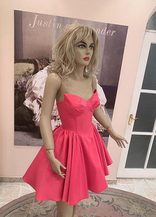 Вечiрня корсетна коктельна сукня