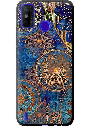 Чохол tpu на телефон tecno spark 6 go ke5 золотий візерунок "678b-2452-58250"