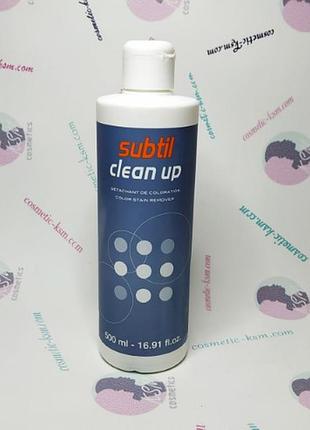 Засіб для видалення фарби зі шкіри голови 500 мл. subtil clean up