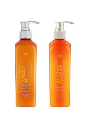Набір angel professional marine depth spa для жирного волосся шампунь 250 мл та кондиціонер 250 мл