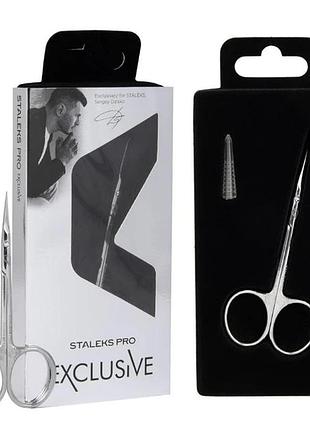 Профессиональные ножницы staleks exclusive 20 type 1 sx-20/1 для кутикулы
