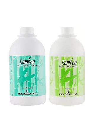 Набір для волосся ks bamboo — шампунь 1000 мл + кондиціонер 1000 мл