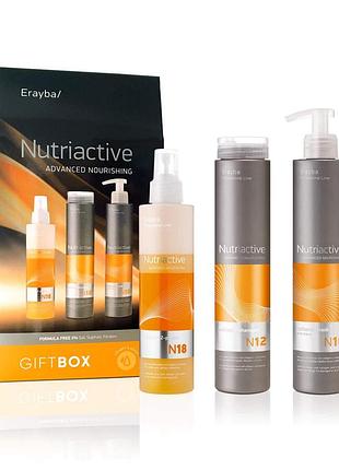 Набор для ухода за волосами erayba nutriactive (n12 250 мл + n10 250 мл + n18 200 мл)