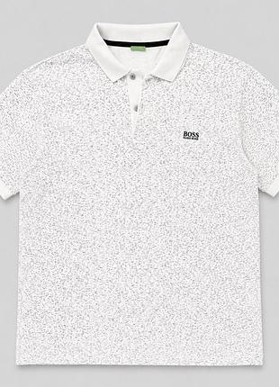 Футболка-поло hugo boss original white