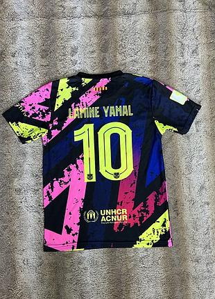 Футболка для хлопчика barcelona #10 lamine yamal