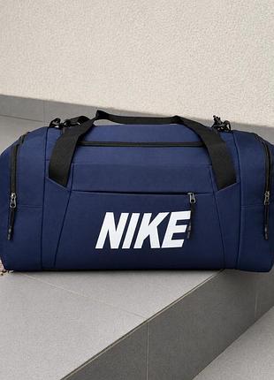 Спортивная сумка nike синяя дорожная сумка для тренировок фитнеса путешествий и спортзала