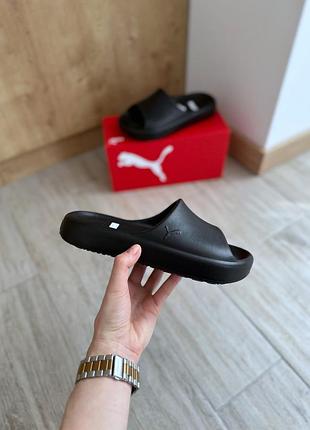 Оригінальні жіночі м'які тапки  puma shibui cat 390878-01 шльопанці новий стан сша